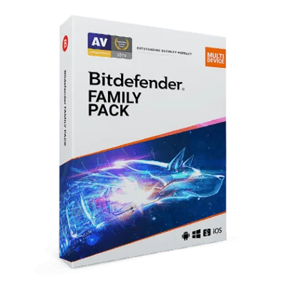 Bitdefender Family Pack 2-Years / 15-Devices – USA/Canada