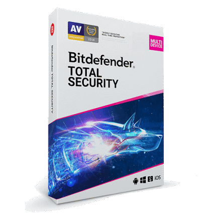Bitdefender Total Security 2-Years / 5-Device – USA/Canada